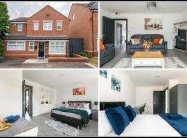 Marston 5 Bedroom Home With Parking Near NEC & BHX，位于马斯顿格林的度假屋