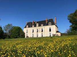 Château de Vaux Morvan，位于Étang-sur-Arroux的酒店