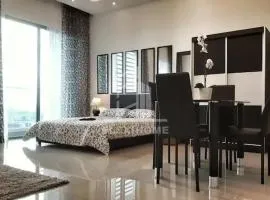 1-2 Guests, HBO-GO TV, Bali-Style Studio in Cybersquare, Cyberjaya by Flexihome-MY