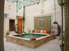 Dar El Halfaouine，位于突尼斯古堡清真寺附近的酒店