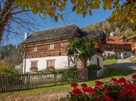 Troadkasten - Ferienhaus am BIO-Bergbauernhof，位于Aflenz Kurort的酒店