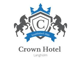 Crown Hotel，位于Langholm的酒店