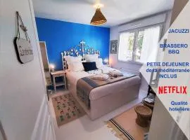 Dream of Mediterranean house, Jacuzzi, BBQ, Délices ensoleillés