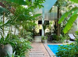 Maison Leab，位于暹粒高棉陶瓷及艺术中心附近的酒店