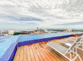 ¡Hermoso Condo con espectacular vista a la bahia!!，位于巴亚尔塔港的酒店