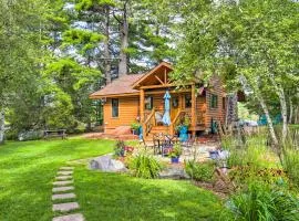 Lakefront Cabin with Private Dock and Fire Pit!