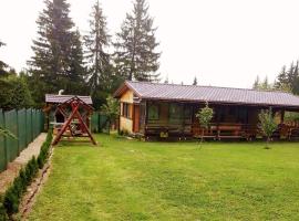 Ezüst fenyő vendégház，位于Borzont的滑雪度假村