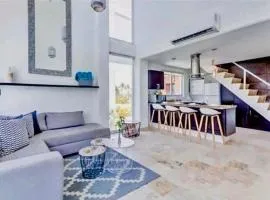 Depto 2 Pisos, Vista Alberca. A 50 mts Del Mar