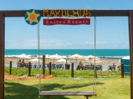 Marulhos Suítes Resort Muro Alto Beira Mar por Brevelar，位于嘎林海斯港的酒店