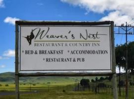 Weaver's Nest Country Inn，位于Wakkerstroom的酒店