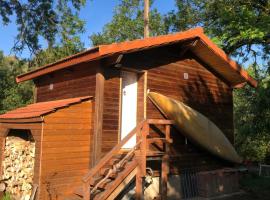 Tiny house détente nature la maison du pêcheur，位于Pulligny的酒店
