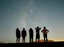 Wadi rum under stars