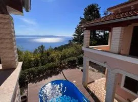 Villa Milli with panoramic sea view