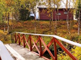 Cosy cabin in North-Norway, Nearby Senja.，位于Sorreisa的自助式住宿