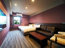 Rakuten STAY Kokura Station Standard Twin Room，位于北九州Kokurakita Ward的酒店