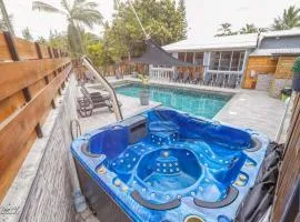 L'avocat 1 avec piscine chauffée et jacuzzi a partager