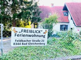 Freiblick 1 Bad Glbg mit Garten Top1，位于巴特格莱兴贝格的酒店