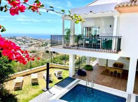 Mirador Panoramic Sea Views - Private villa，位于米哈斯的酒店