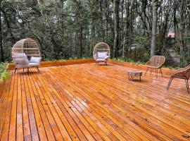 Chalet nordico enmedio del bosque，位于米内拉尔德尔蒙特的酒店