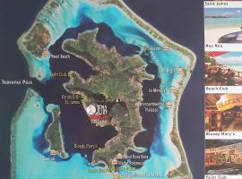 Raihei Auberge de jeunesse Chez l'habitant à Bora Bora，位于波拉波拉的青旅