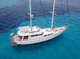 SPACIOUS YACHT HOTEL BARCELONA CITY CENTER 5 CABINs，位于巴塞罗那的酒店