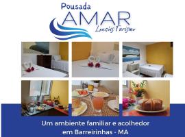 Pousada Amar Lençóis Turismo，位于巴雷里尼亚斯的酒店