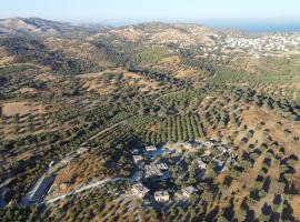 O Mikros Kosmos Hotel Resort - Adults Only，位于Sívas的酒店
