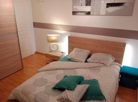 Chambre #1 dans appartement partagé - Proche des Vosges，位于坦恩的酒店