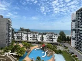 Swiss Garden Resort Residence Pool Sea view Beach Resort LUXURY apartment & FaMiLy SUITE