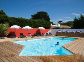 La Villa en L'île - 2 Piscines & Spa，位于诺亚芒提亚的酒店