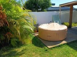 promo dernière minute ! jolie et spacieuse maison st pierre , JACUZZI, jardin,