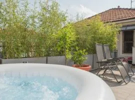terrazza privata e jacuzzi vicino a Milano