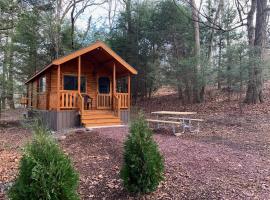 Lakewood Park Campground - Luxury Cabin，位于Barnesville的酒店