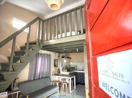 Loft Baler with Kitchen & Ideal for Work from Home Setup，位于巴莱尔的酒店
