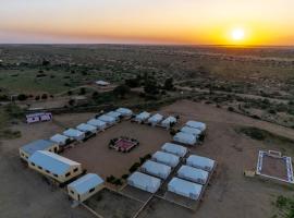 Rajwada Desert Camp，位于斋沙默尔的豪华帐篷