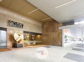 Apart Hotel no coração do Leblon, com limpeza diária incluída，位于里约热内卢Lagoa Stadium附近的酒店