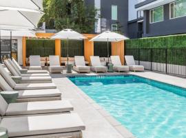 Modern Apartment Rentals，位于洛杉矶洛杉矶地区商会附近的酒店