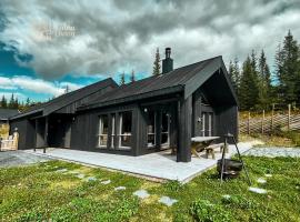 Modern unique cabin fantastic location Skeikampen，位于Svingvoll的度假屋