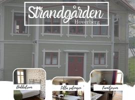 Strandgården Hoverberg.，位于Svenstavik的酒店
