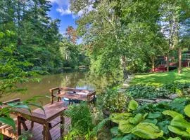 Waterfront Home with Boat Dock on Mirror Lake!