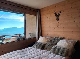 appartement montagne- le petit Chaillol，位于圣米舍德谢洛沙约尔1600滑雪学校附近的酒店