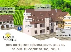 Domaine La Cour Des Nobles - Demeure, Maison et Appartements au coeur de Riquewihr