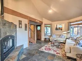 Deck and Grill Mtn Haven in Stanislaus Natl Forest