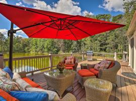 Lawrenceville Gem with Boat Dock on Private Lake!