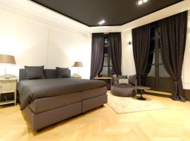 Suite la Duchesse et Parking priv&eacute; gratuit，位于蒙斯的宠物友好酒店