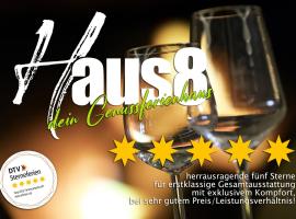 Haus8 – dein Genussferienhaus，位于梅特拉赫的度假屋