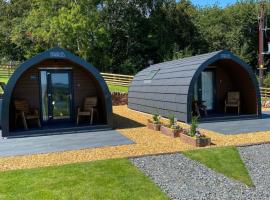 Craigend Farm Holiday Pods - The Curly Coo，位于邓弗里斯的酒店