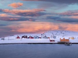 Kongsfjord Arctic Lodge，位于Kongsfjord巴茨福德胡特鲁顿码头附近的酒店