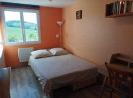 Chambre d'hôte avec Hammam et salle de jeux，位于Chazelles-sur-Lyon的酒店