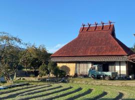 もりのもむ Morinomomu Guest House in Mitsuo，位于Yasuda地底王国・美川附近的酒店